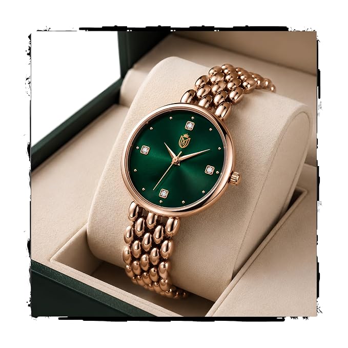 MOOVER Analog Watch for Women & Girls | Luxury Bracelet Style Ladies Wrist Watch